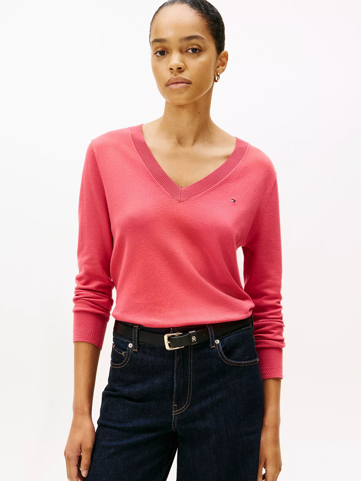Women Vneck Sweater