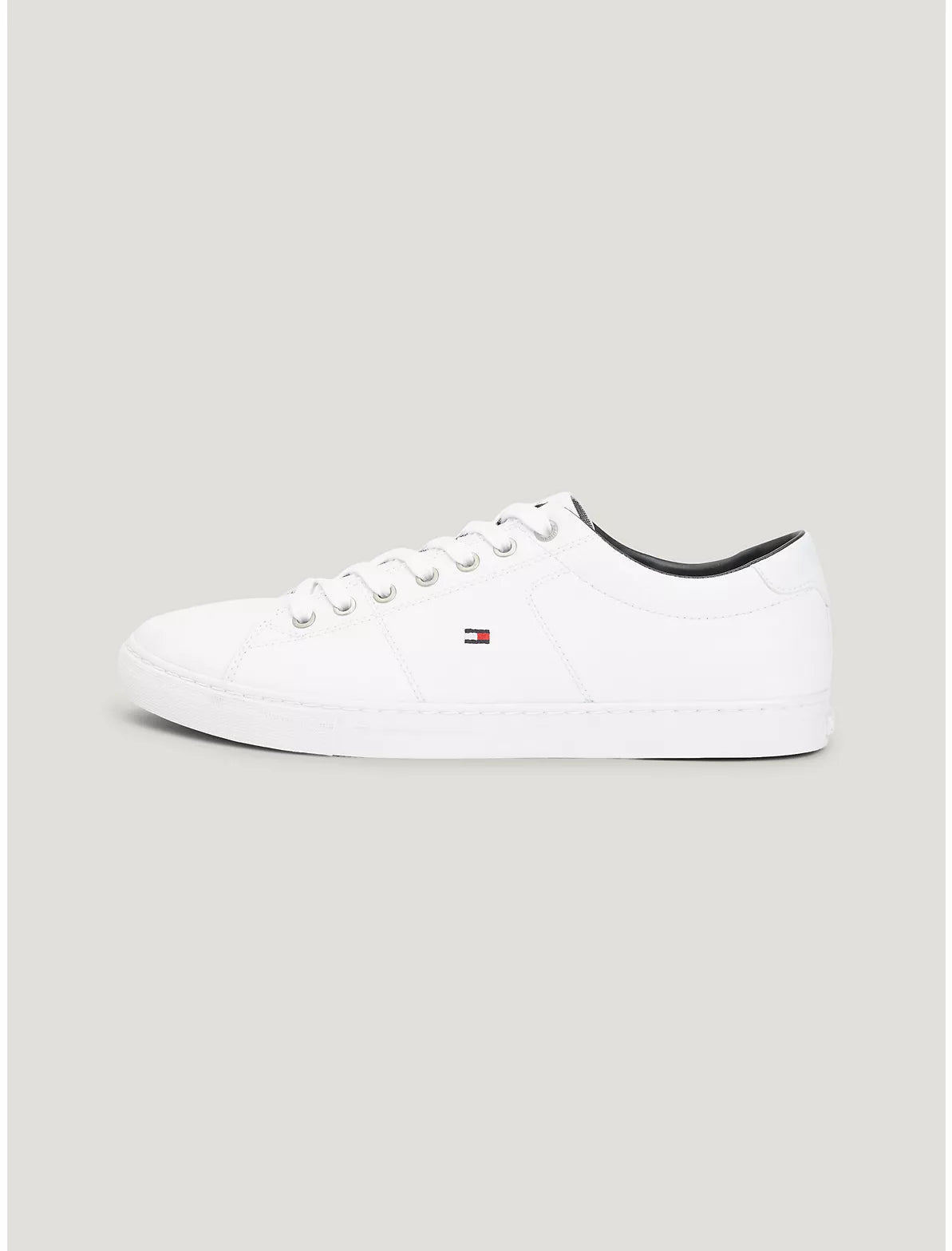 Men Flag Leather Sneaker