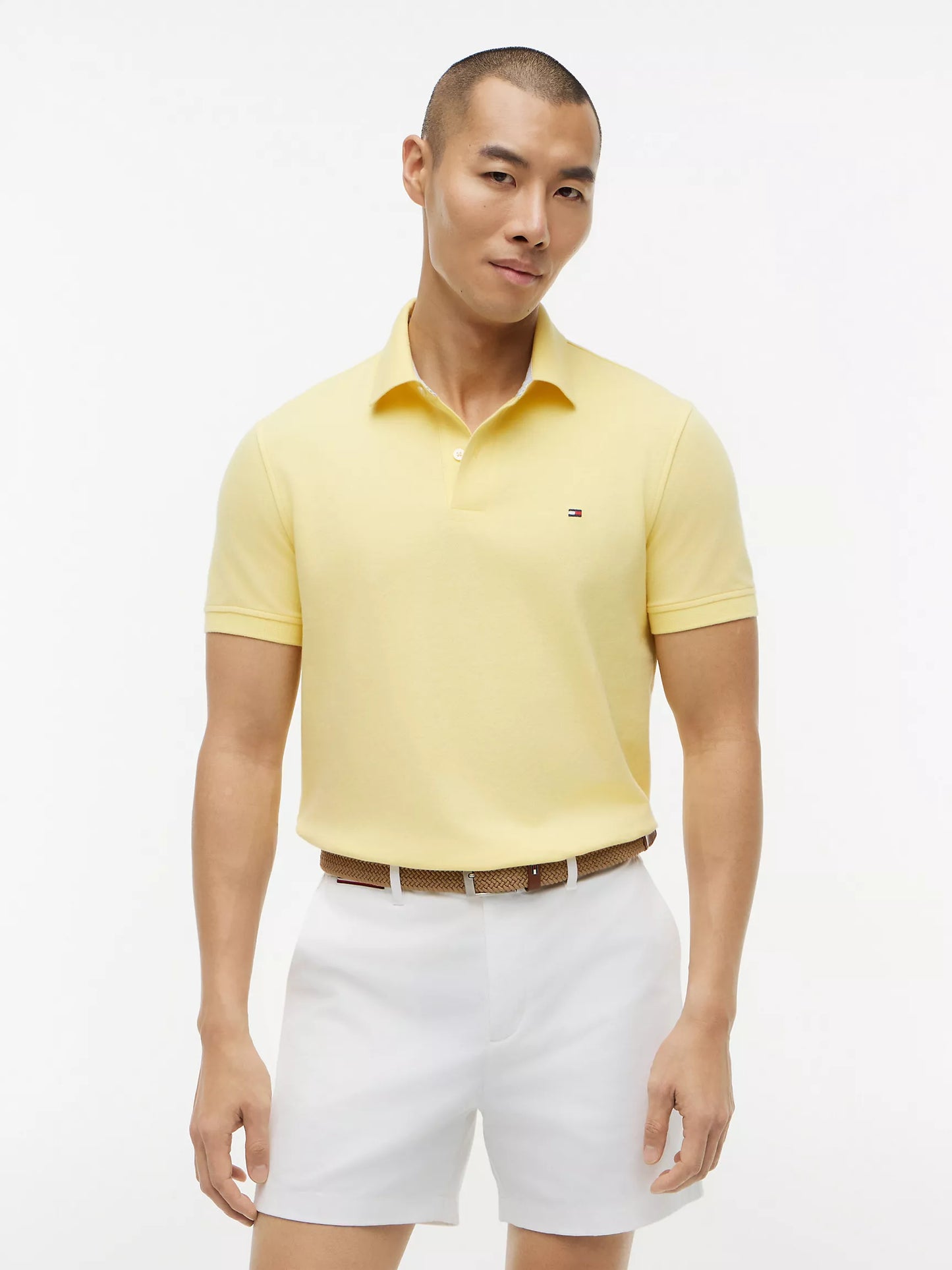 Men Stretch Polo