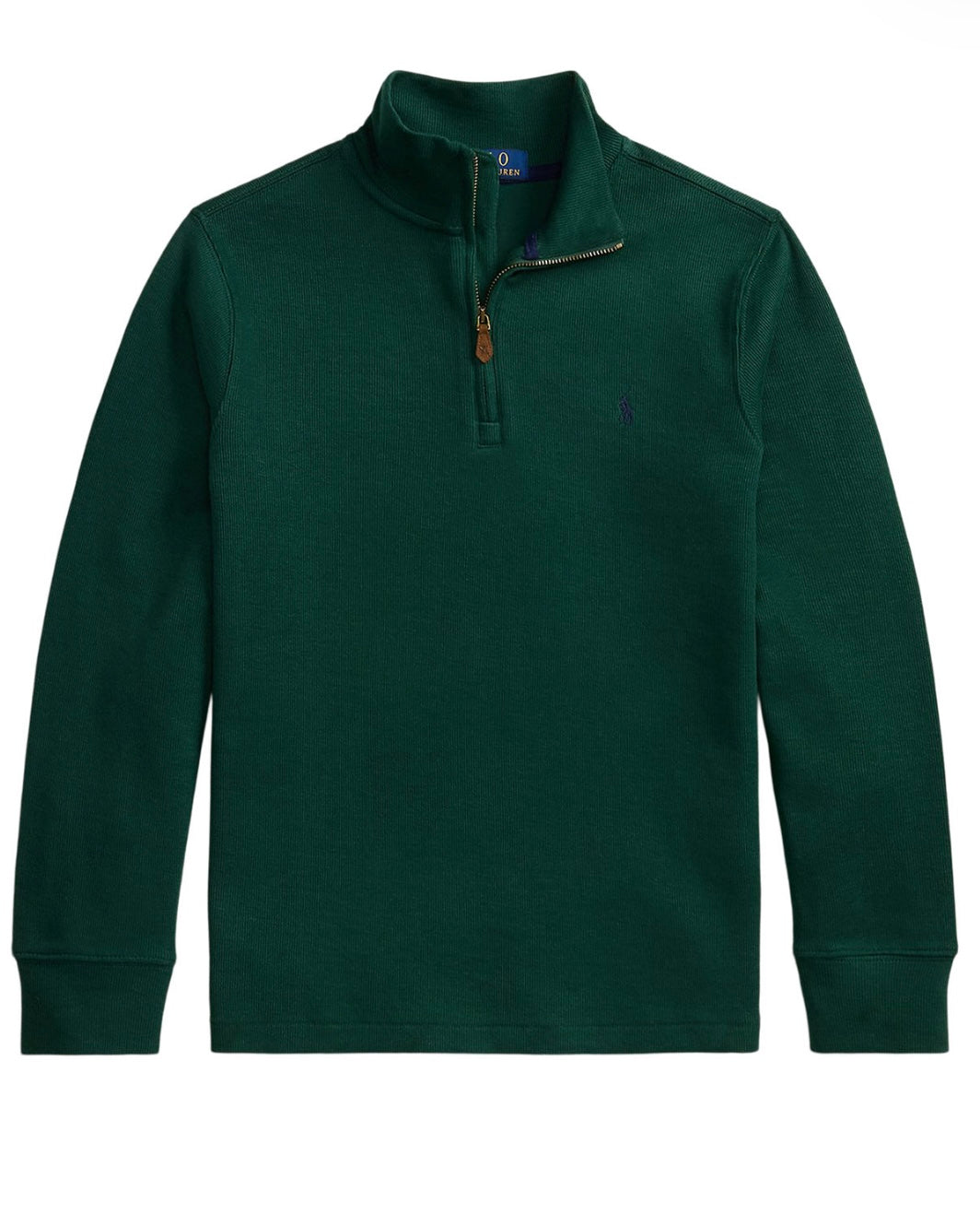 Big Boys Quarter-Zip Sweater