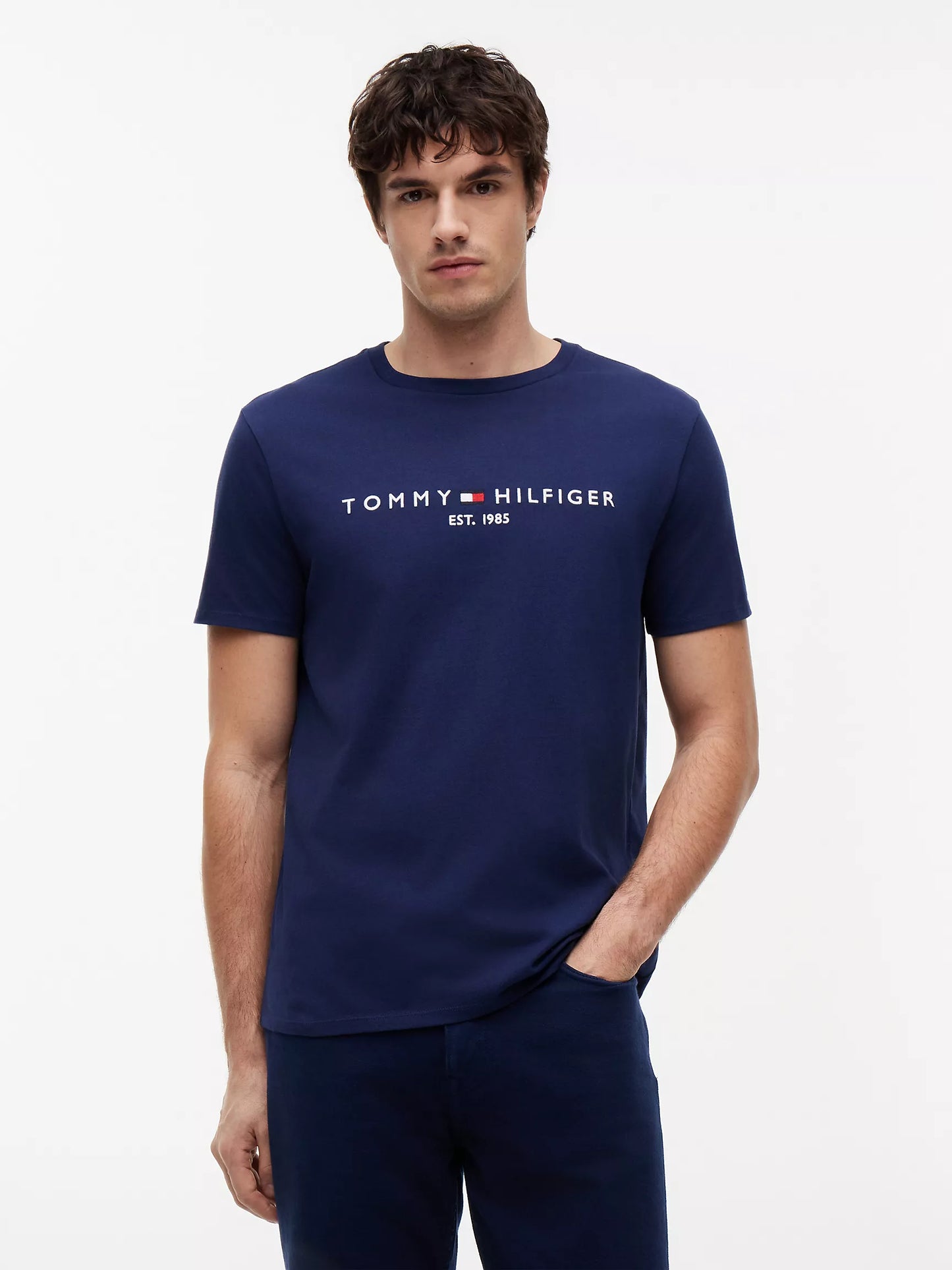 Men Script Logo Tee