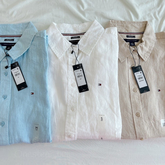 Tommy Linen-Blend Shirt