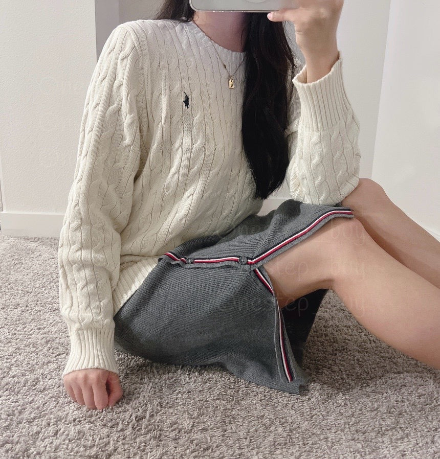 Big Boys Cable-Knit Cotton Sweater