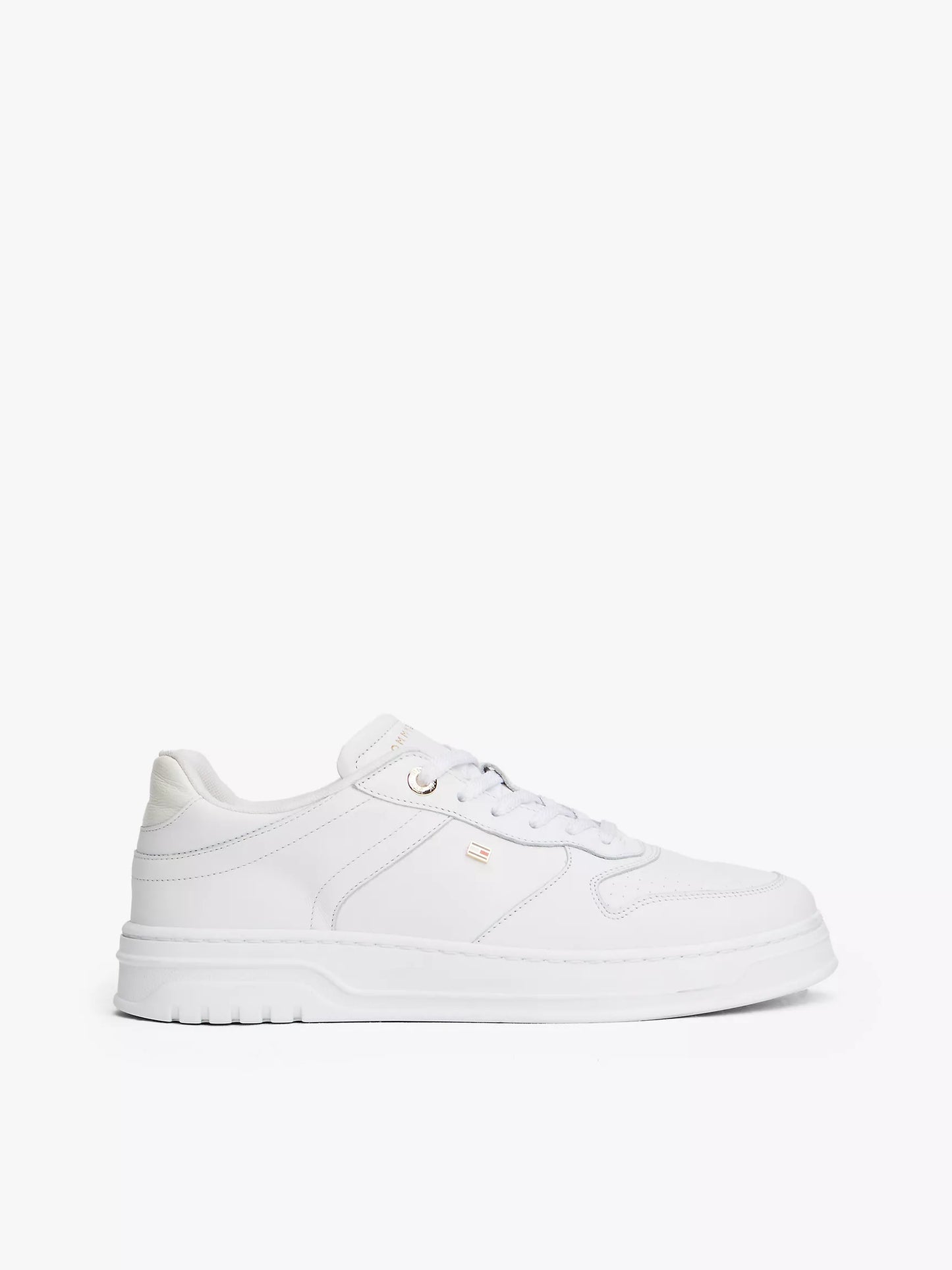 Women Smooth Leather Cupsole Sneaker