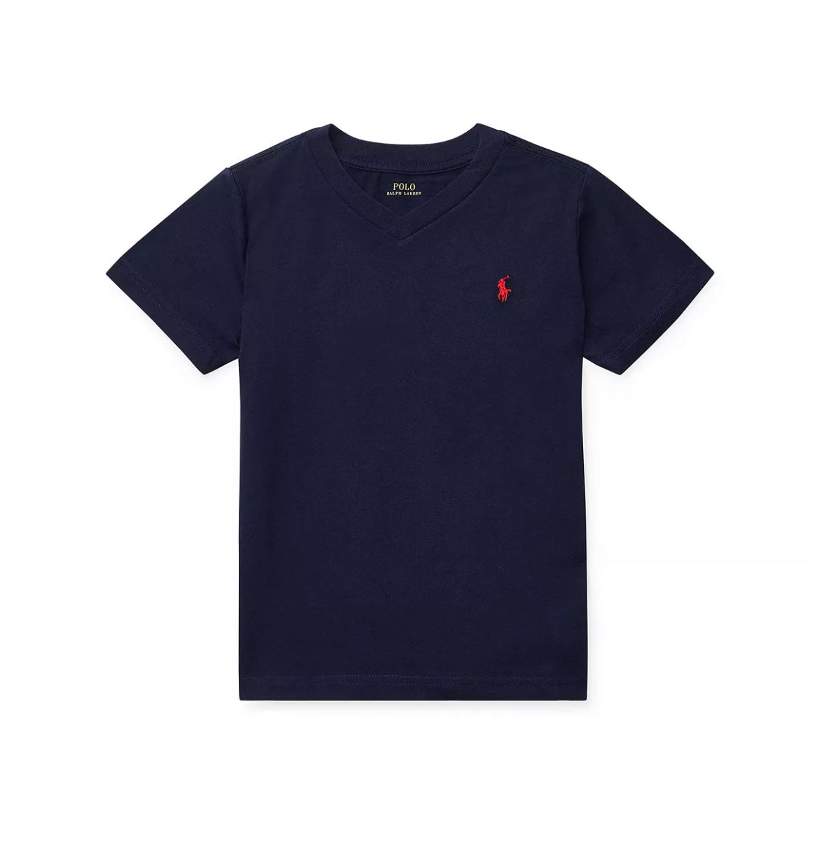 Little Boys Cotton Jersey Vneck Tee