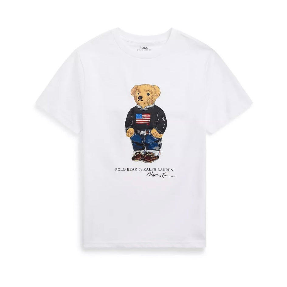 Big Boys Polo Bear Cotton Jersey Tee