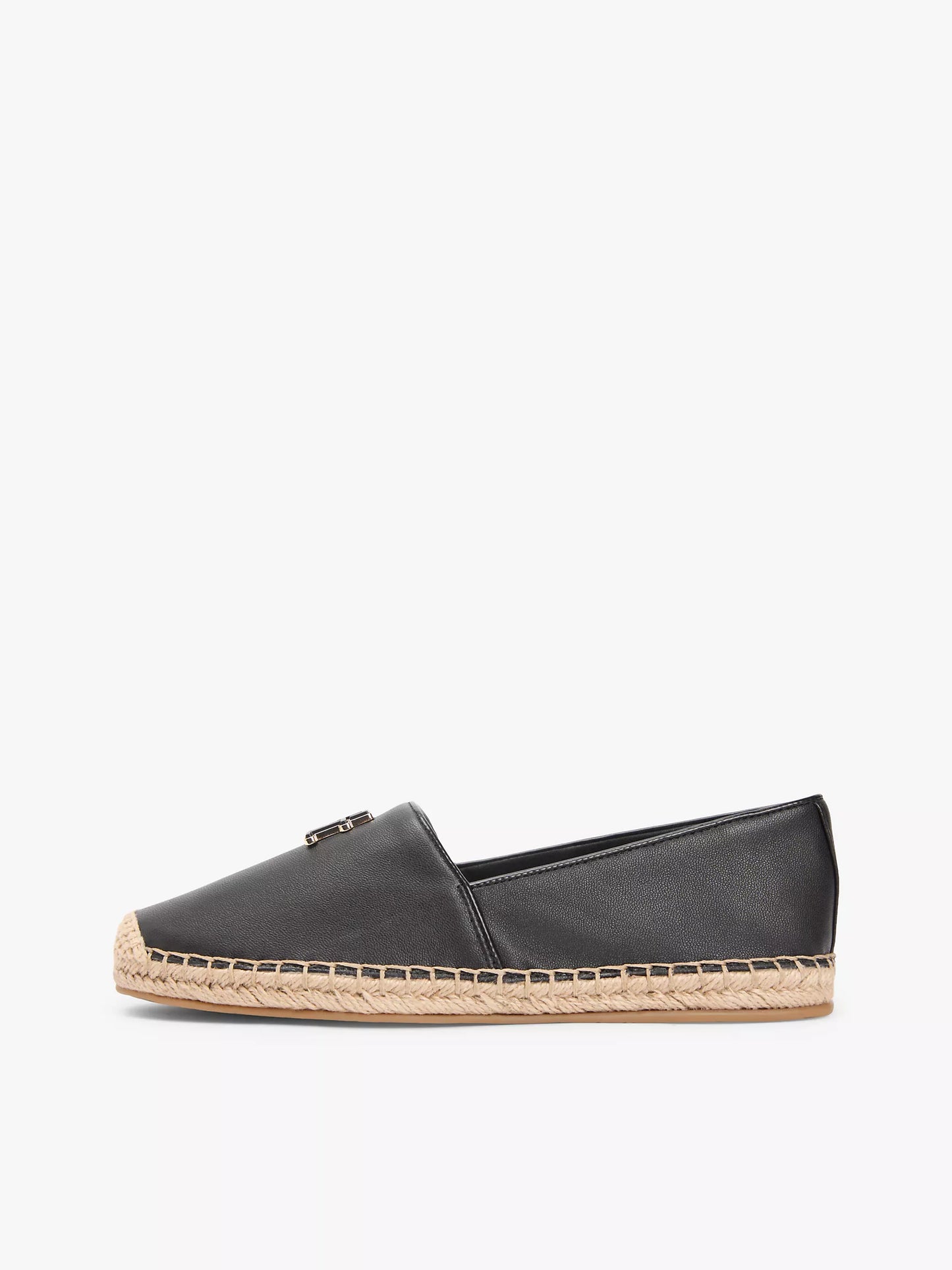 TH Monogram Leather Espadrille