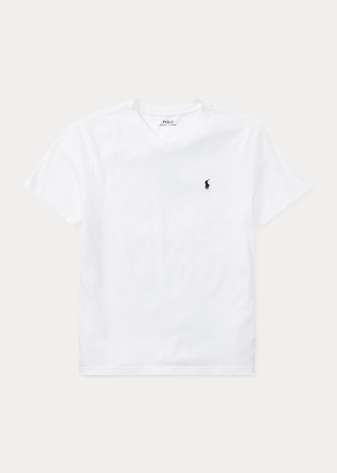 Big Boys Cotton Vneck Tee