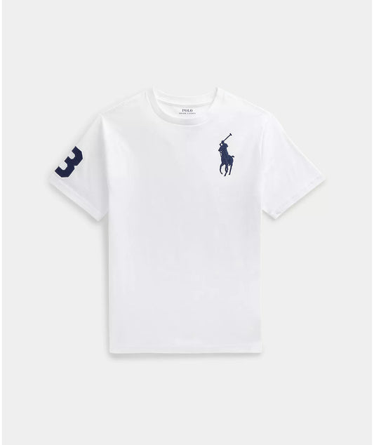 Boys Big Pony Cotton Jersey Tee