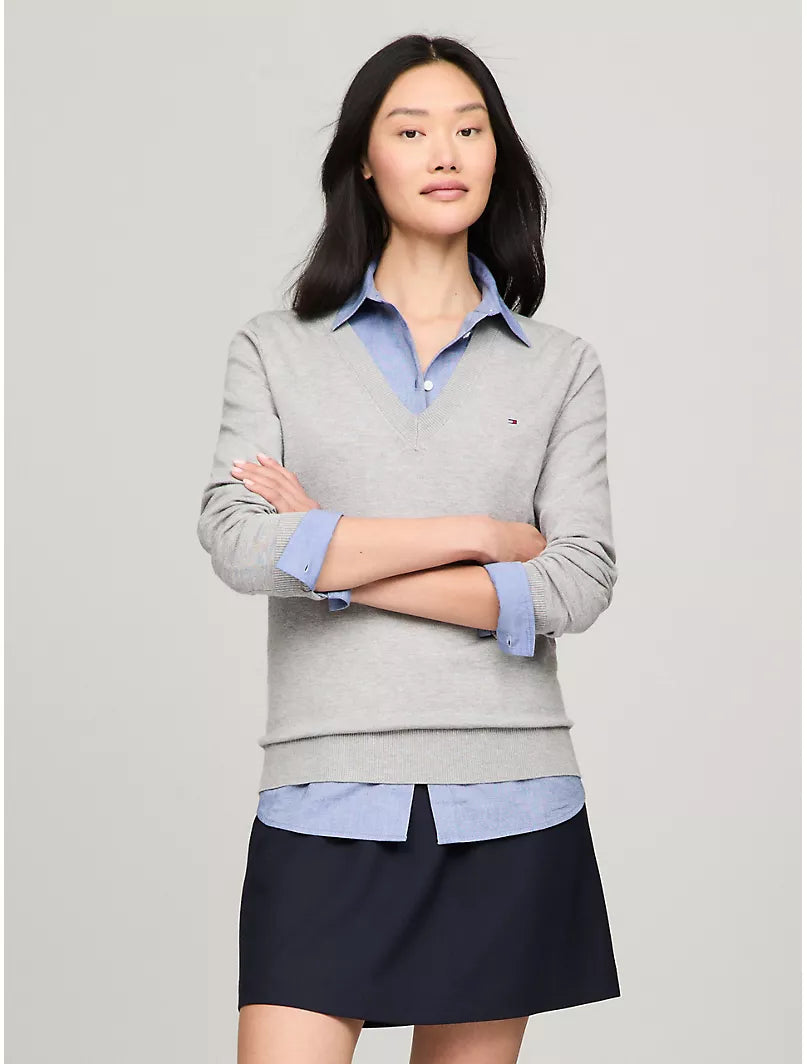 Women Vneck Sweater