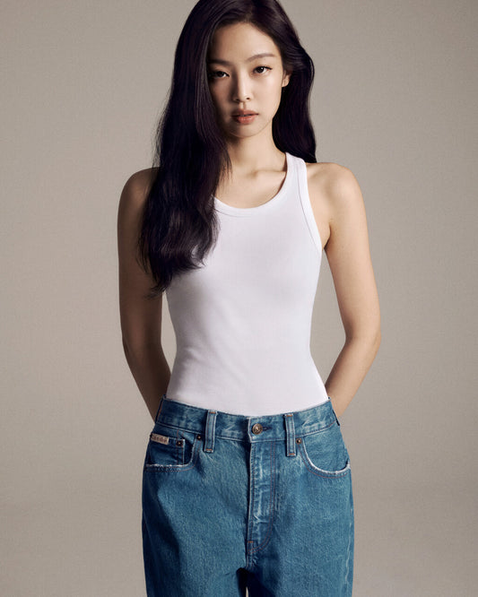 Women Cotton Contour Rib Tank