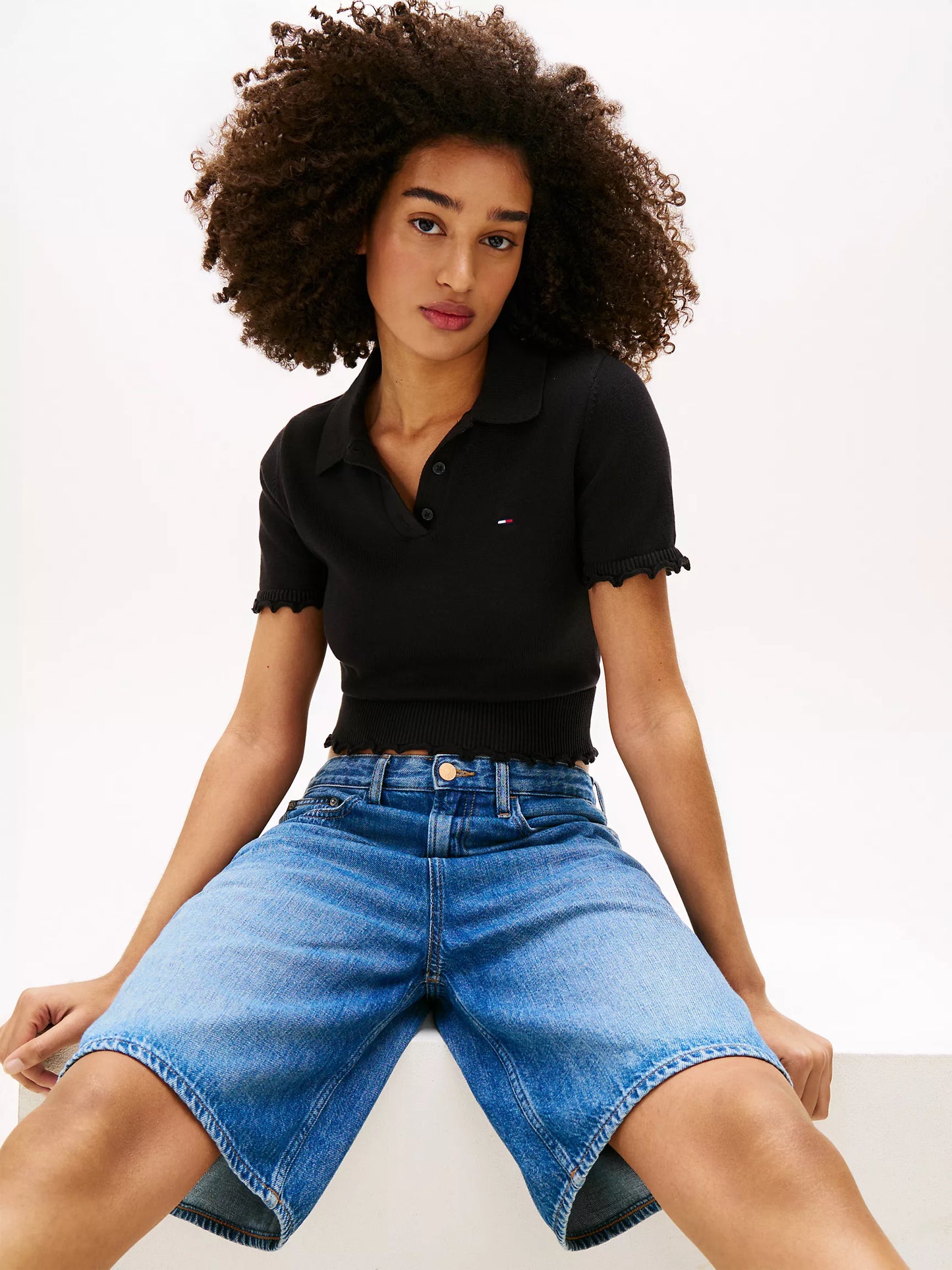 Tommy Lettuce-Trim Sweater Polo