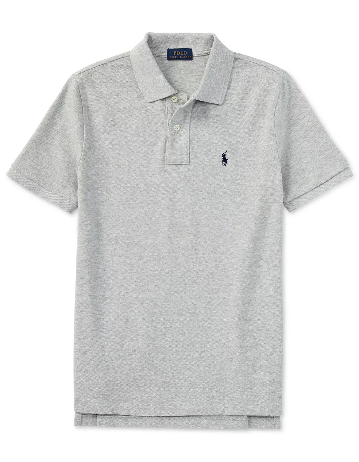 Boys Cotton Mesh Polo Shirt