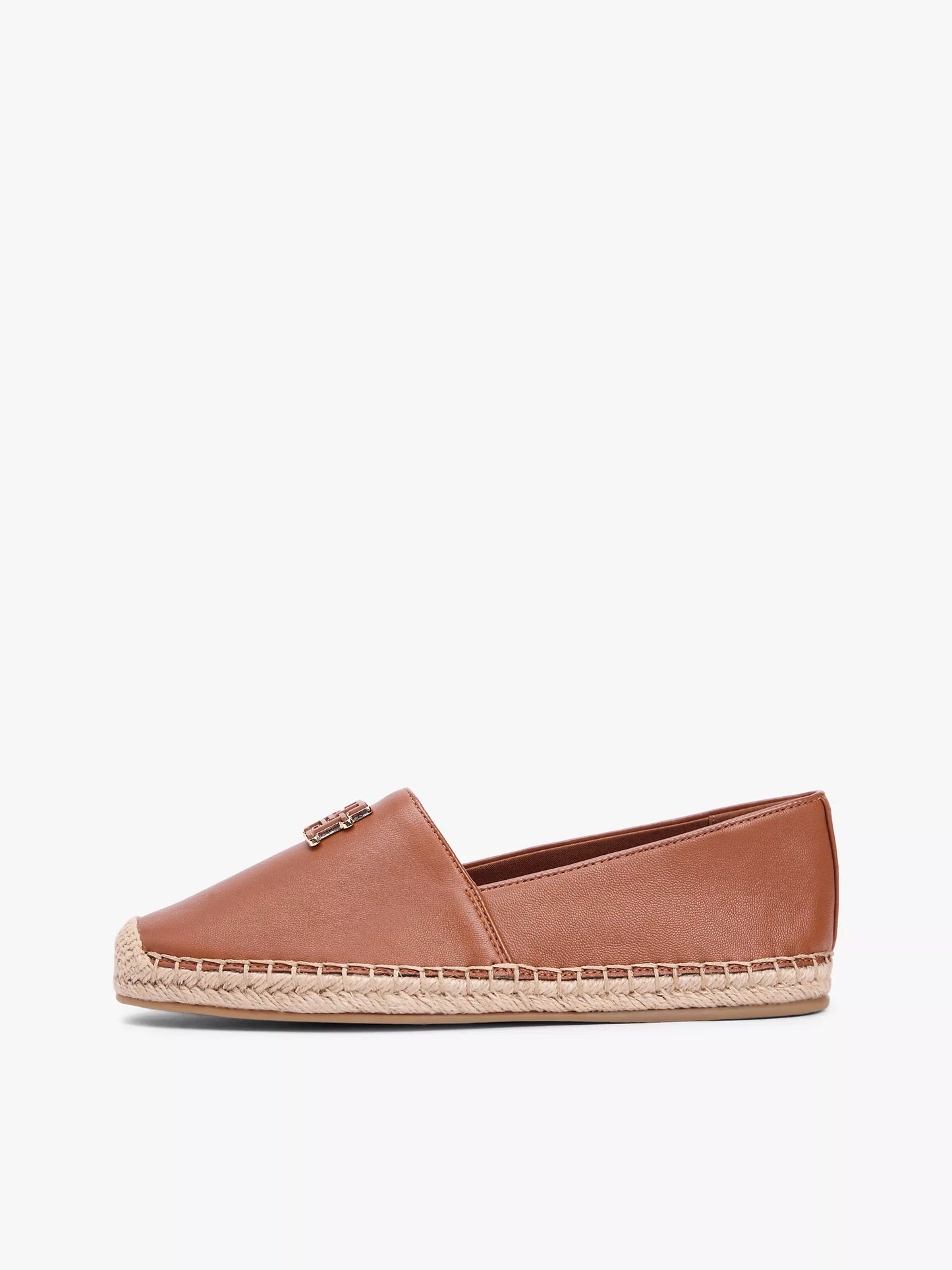 TH Monogram Leather Espadrille