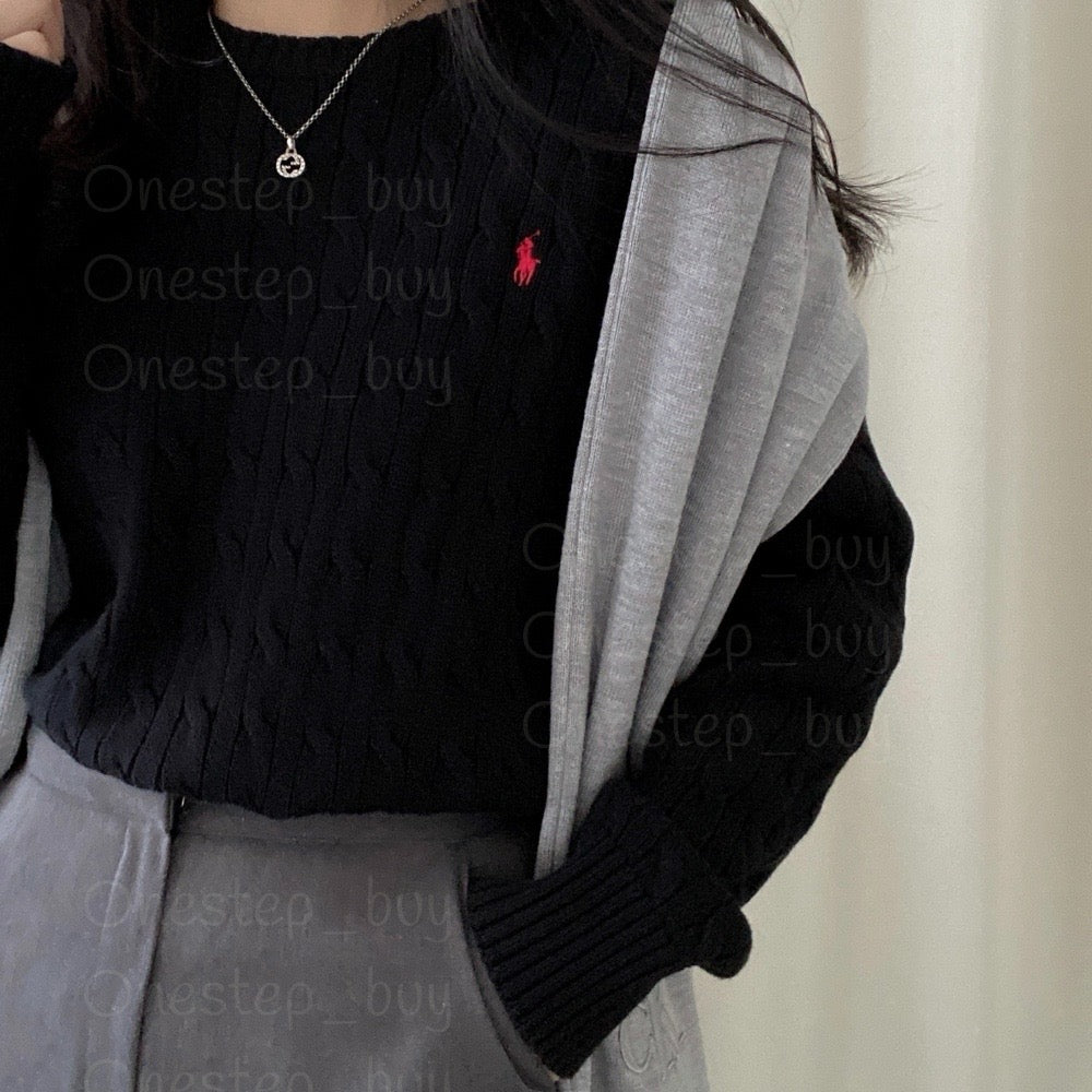 Big Boys Cable-Knit Cotton Sweater