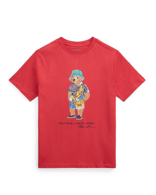 Big Boys Polo Bear Cotton Jersey Tee