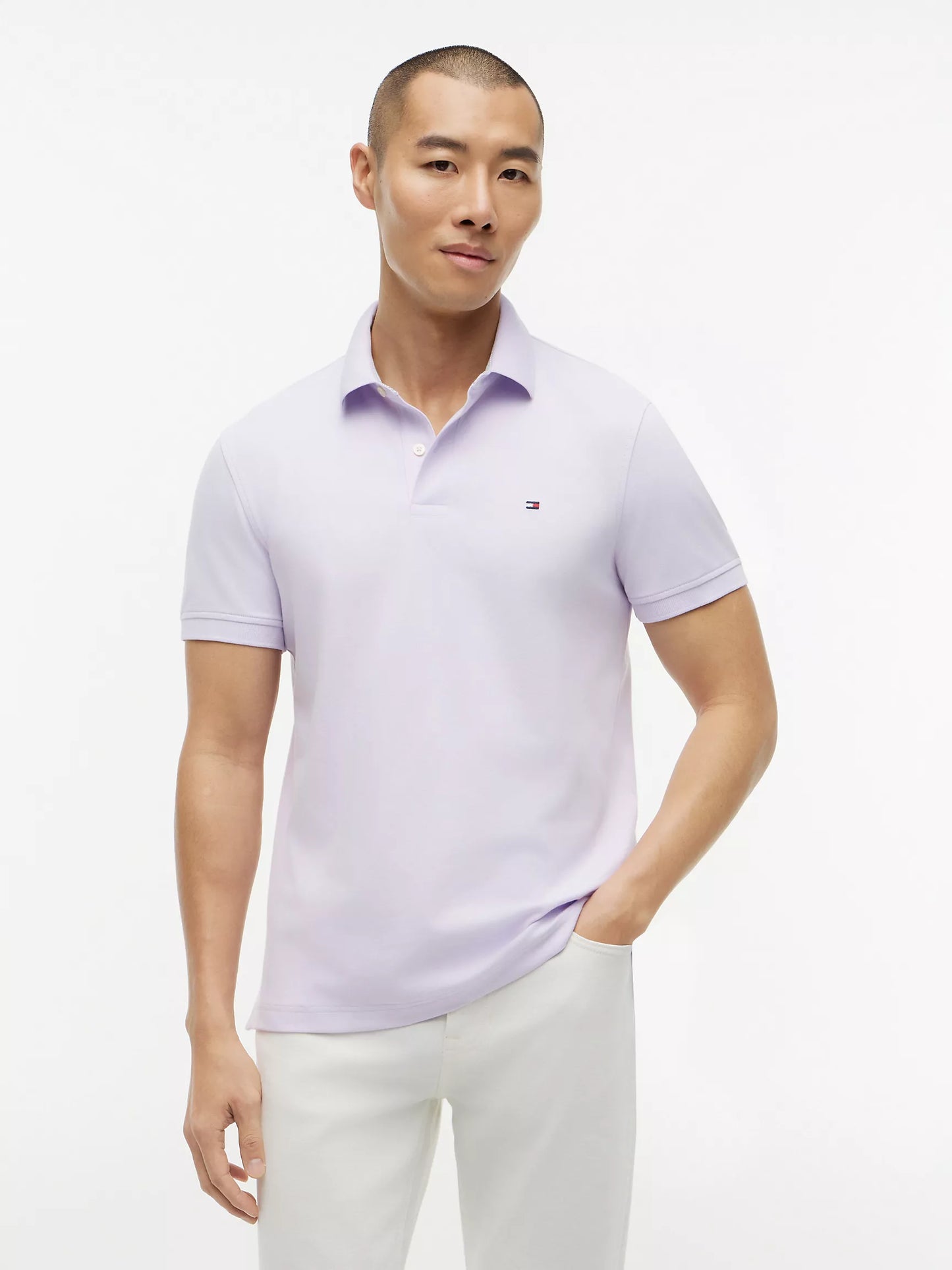 Men Stretch Polo