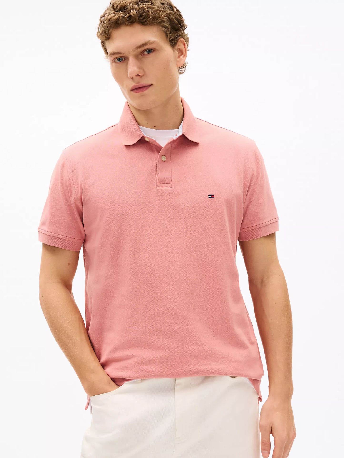 Men Stretch Polo
