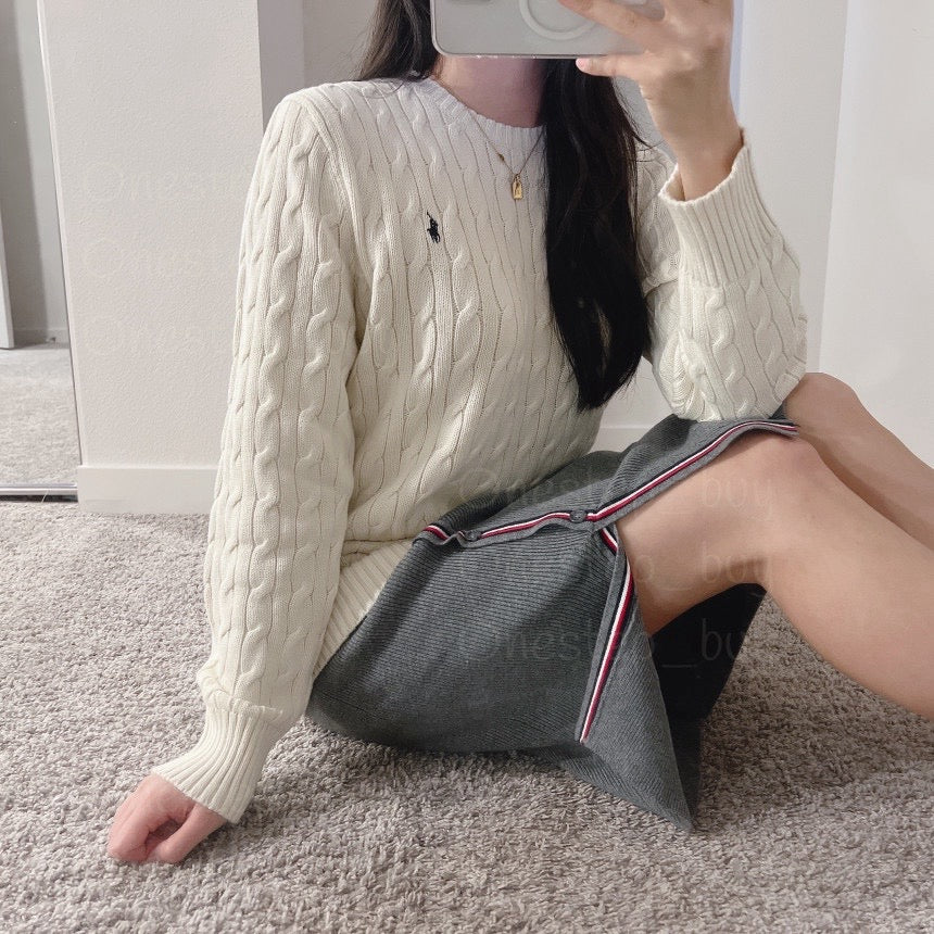 Big Boys Cable-Knit Cotton Sweater