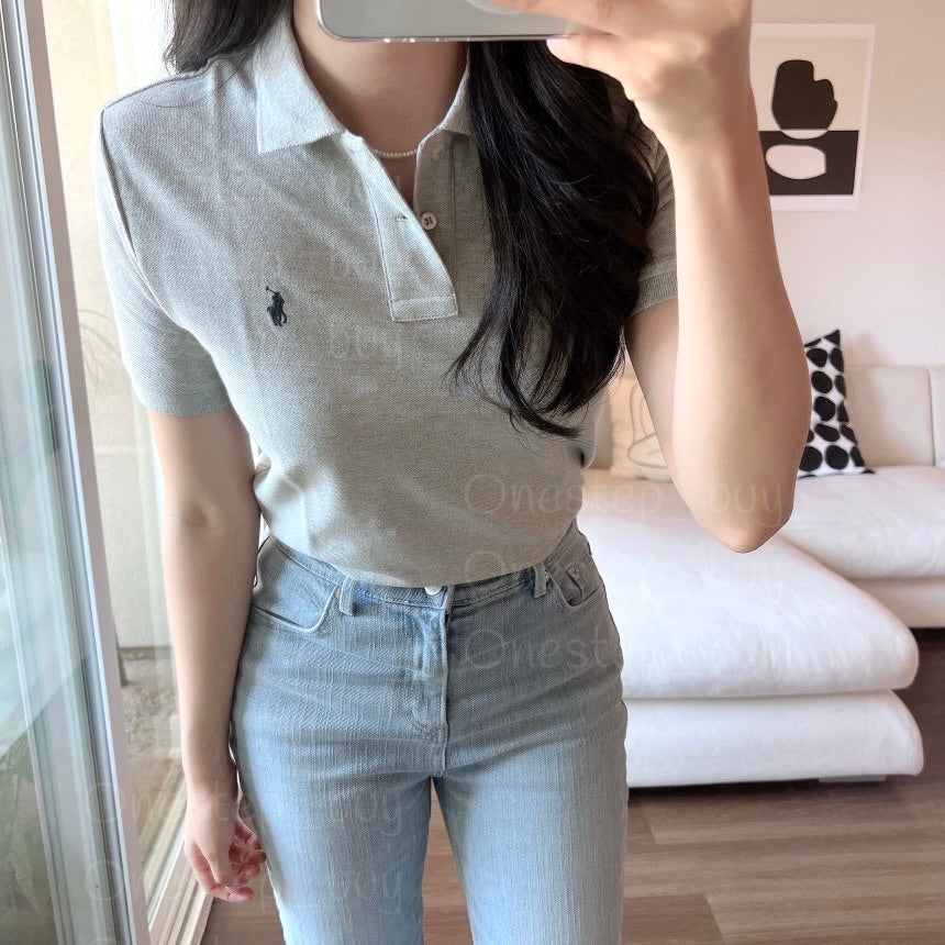 Big Boys Iconic Mesh Polo Shirt