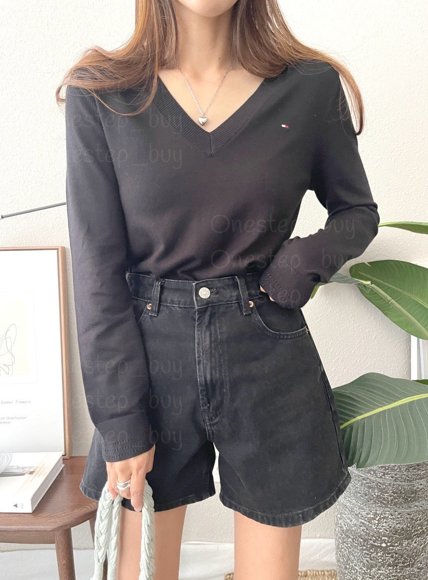 Women Vneck Sweater