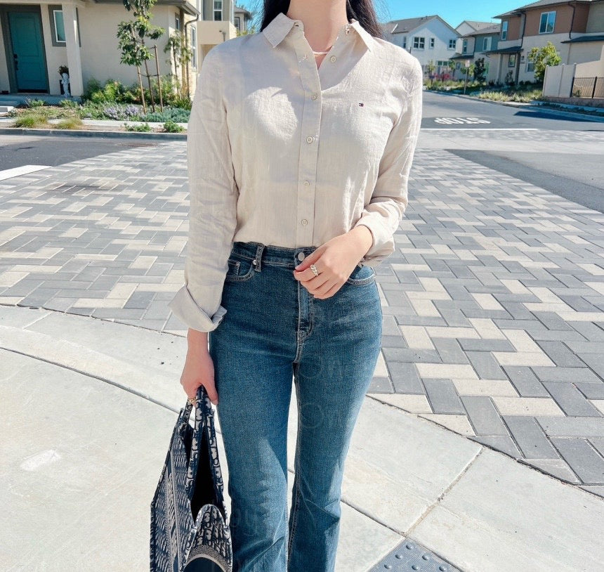 Tommy Linen-Blend Shirt