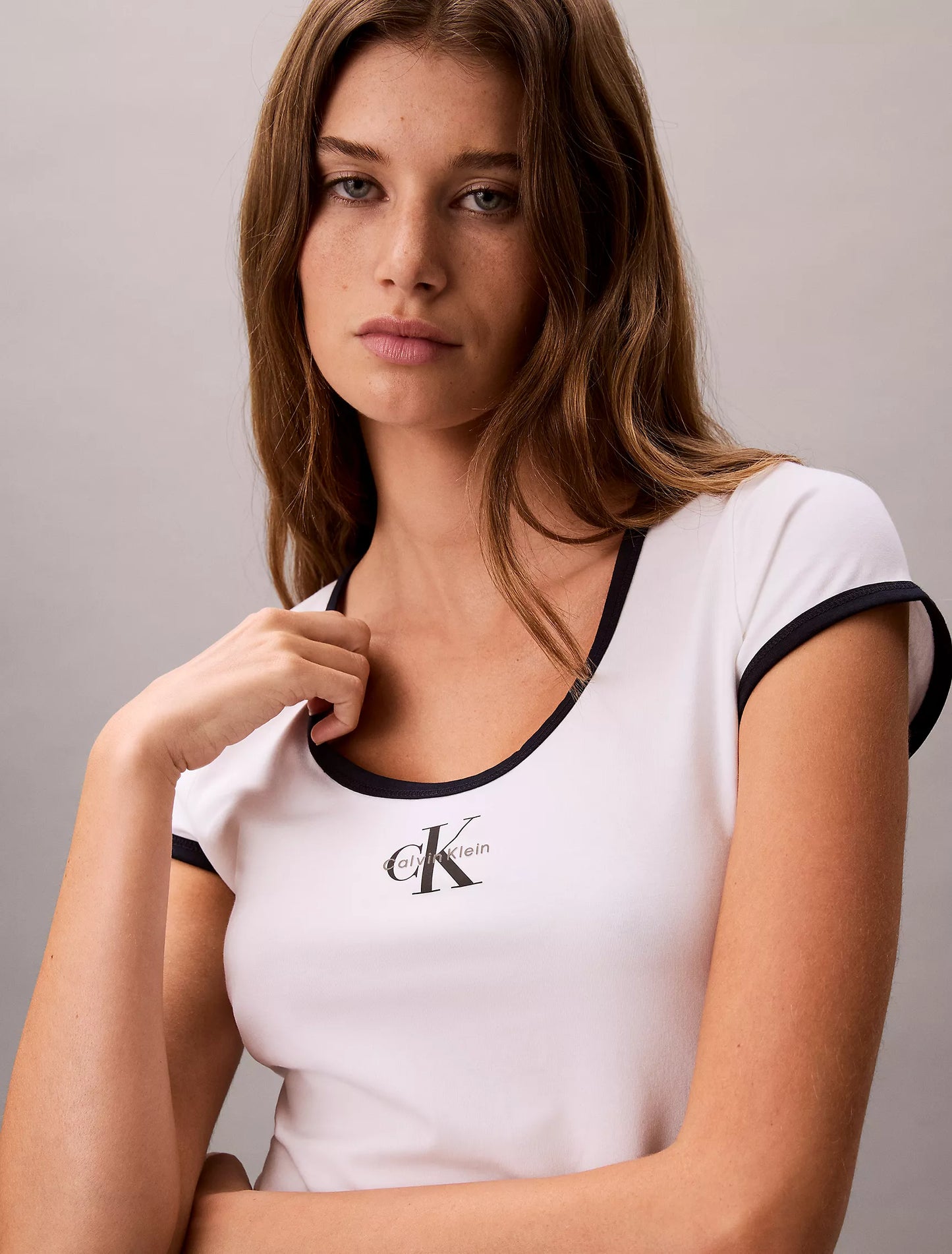 Women Monologo Graphic Slim Tee
