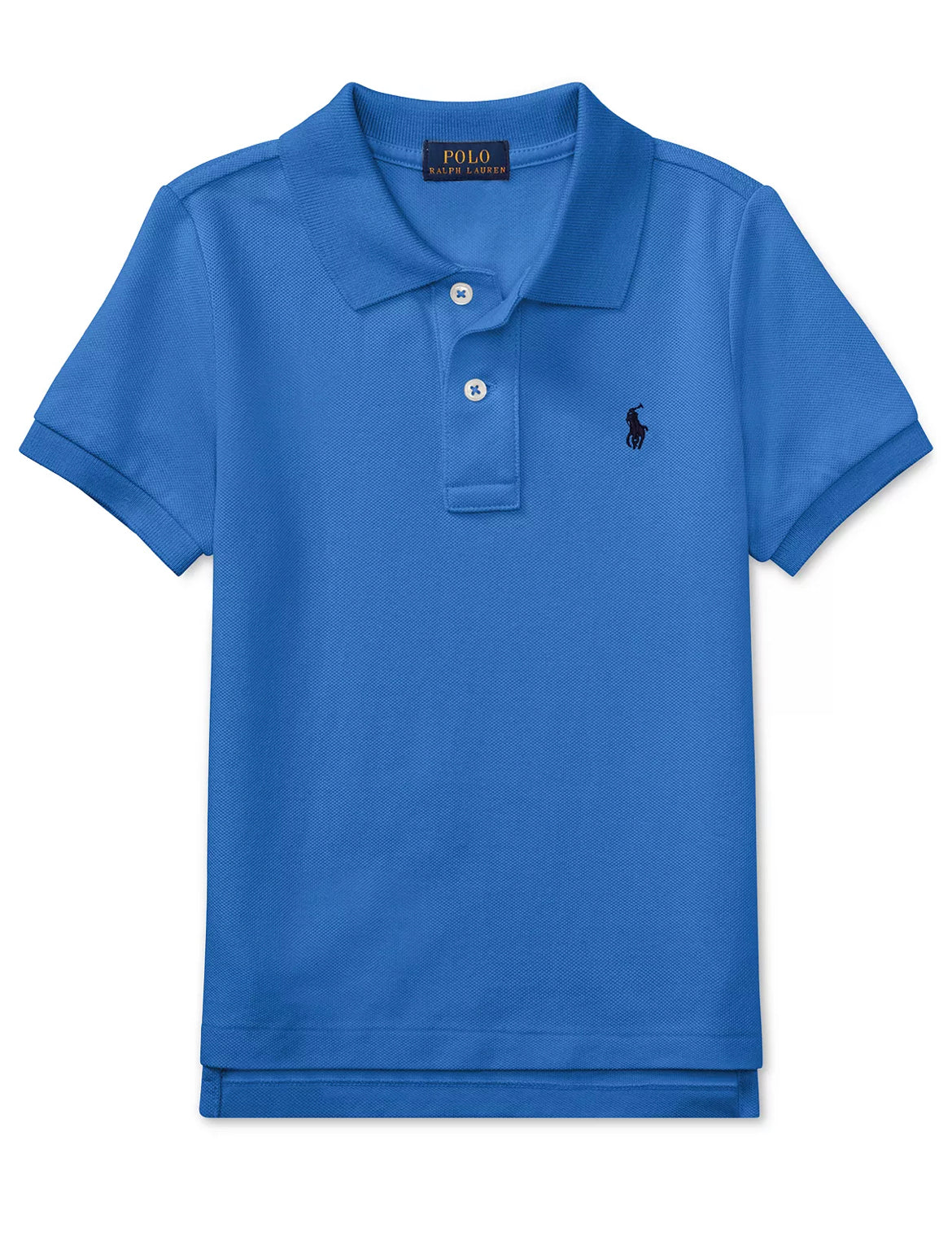 Boys Cotton Mesh Polo Shirt