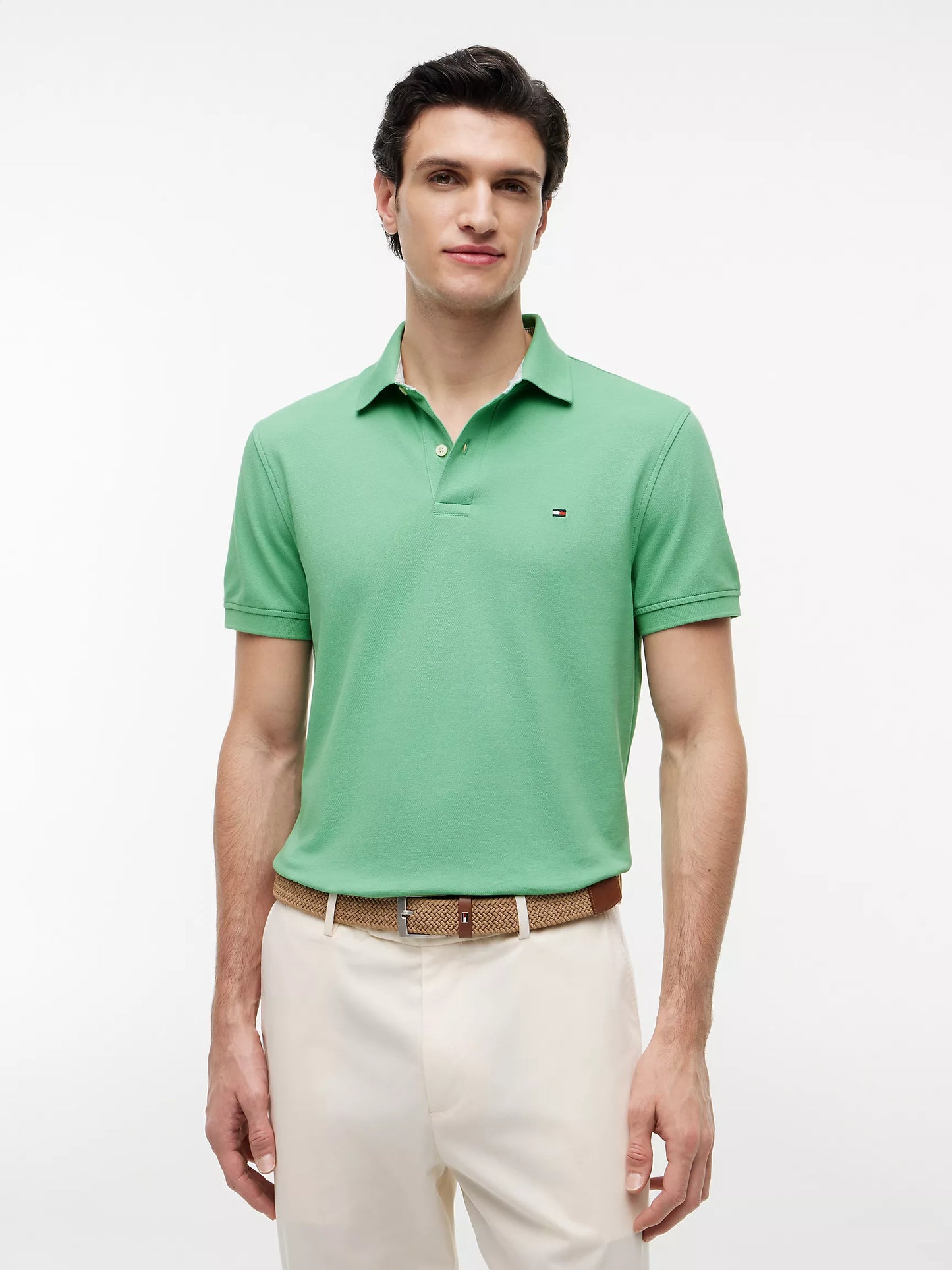Men Stretch Polo