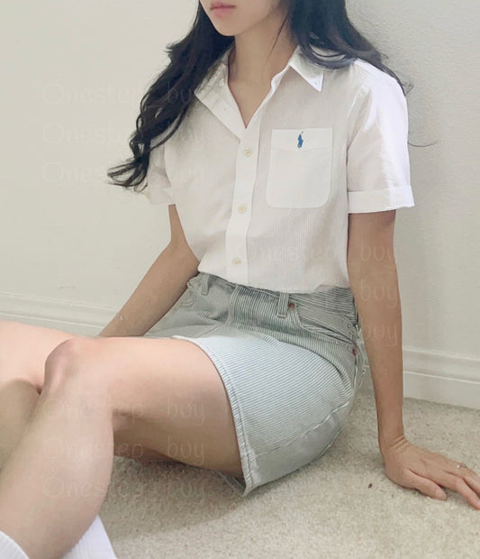 Big Boys Cotton Seersucker Short-Sleeve Shirt