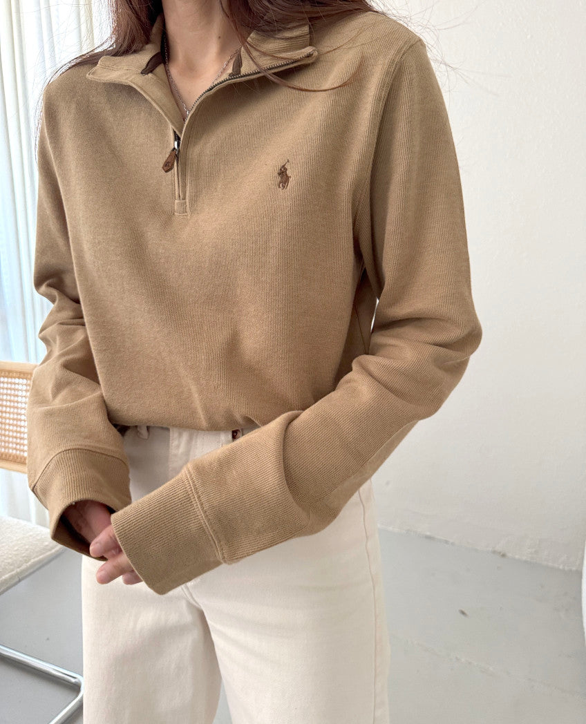 Big Boys Quarter-Zip Sweater