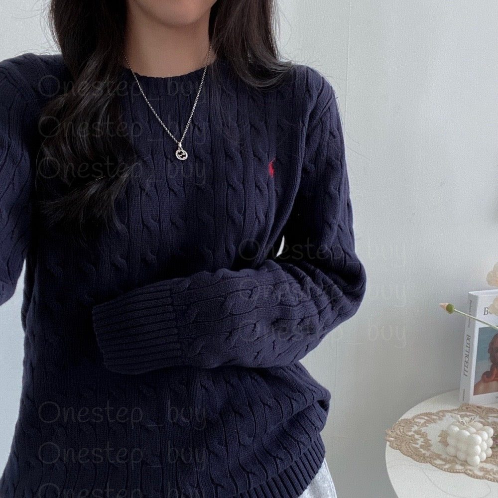 Big Boys Cable-Knit Cotton Sweater