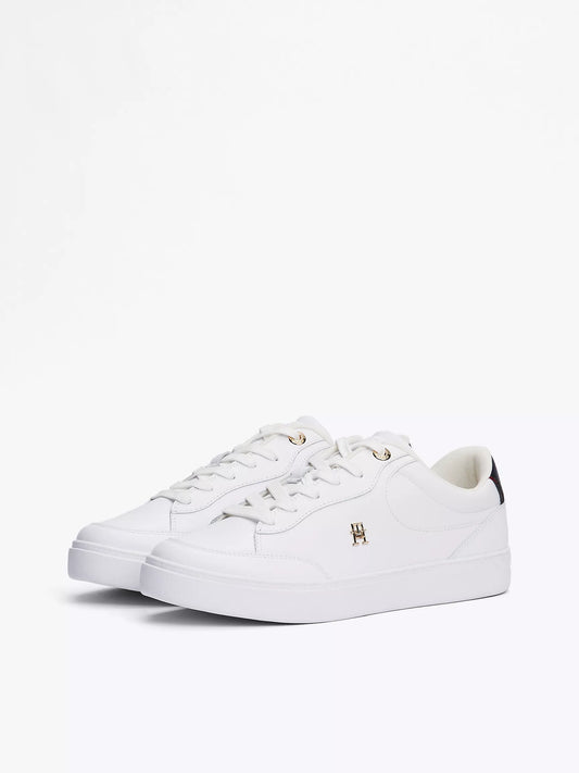 Women Monogram Leather Court Sneaker