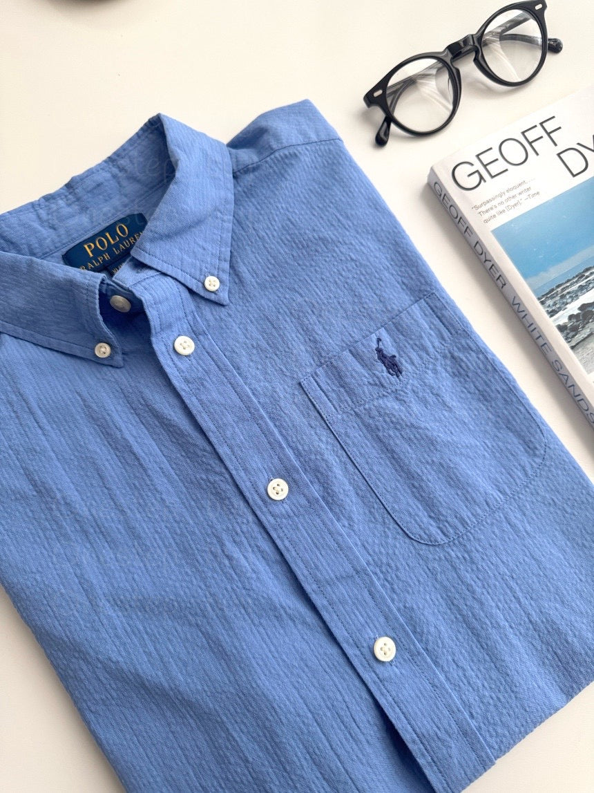 Big Boys Cotton Seersucker Short-Sleeve Shirt