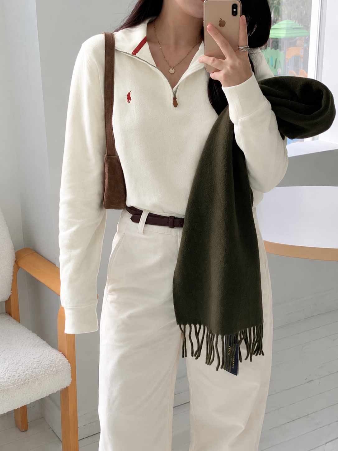 Big Boys Quarter-Zip Sweater
