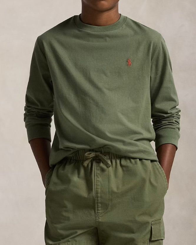 Big Boys Cotton Long Sleeve T-shirt