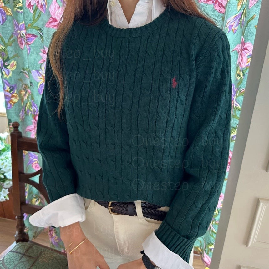 Big Boys Cable-Knit Cotton Sweater