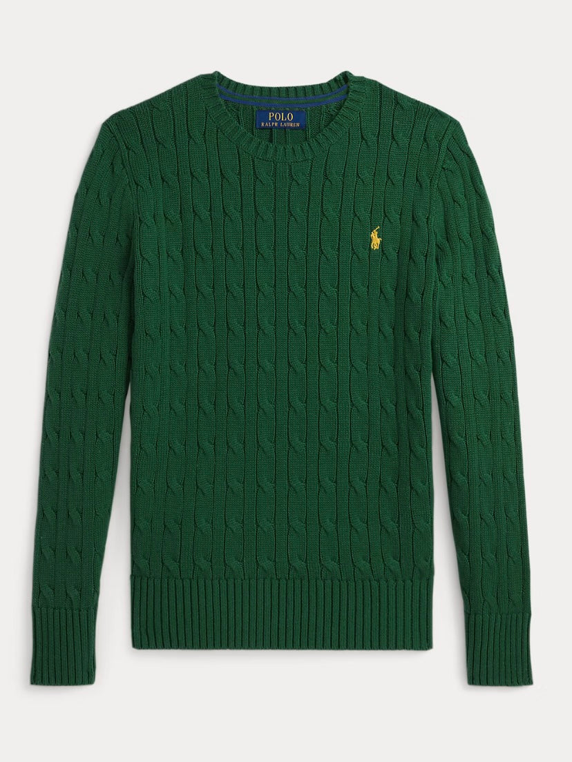 Big Boys Cable-Knit Cotton Sweater