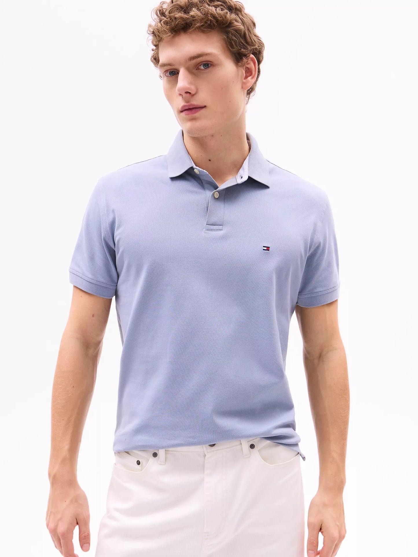 Men Stretch Polo