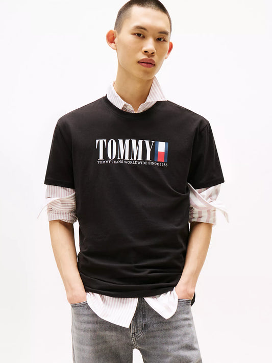 Men Retro Flag Tee