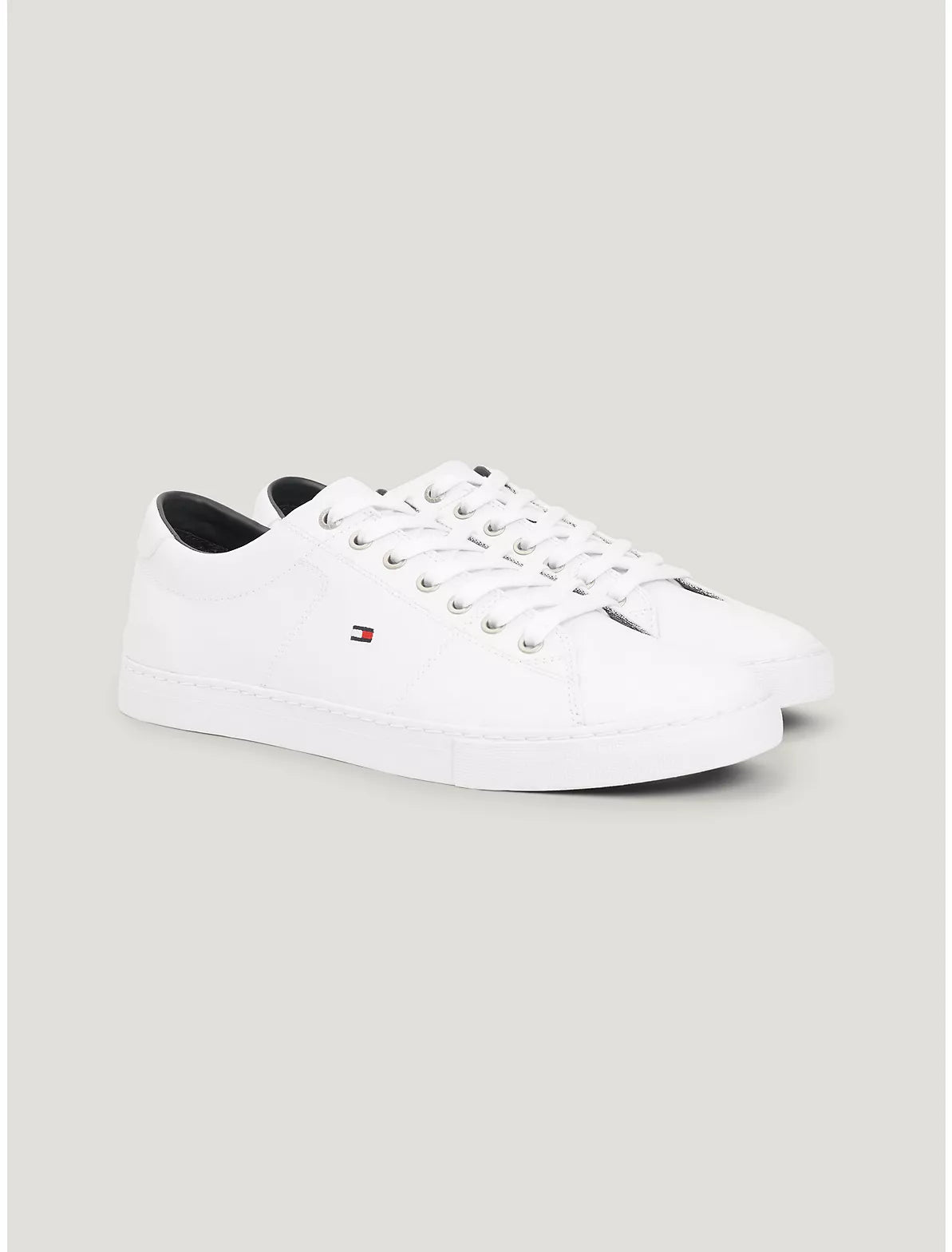 Men Flag Leather Sneaker