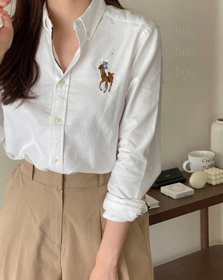 Big Boys Big Boy Cotton Oxford Shirt