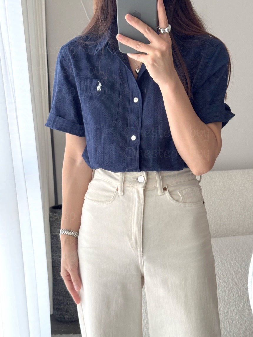 Big Boys Cotton Seersucker Short-Sleeve Shirt